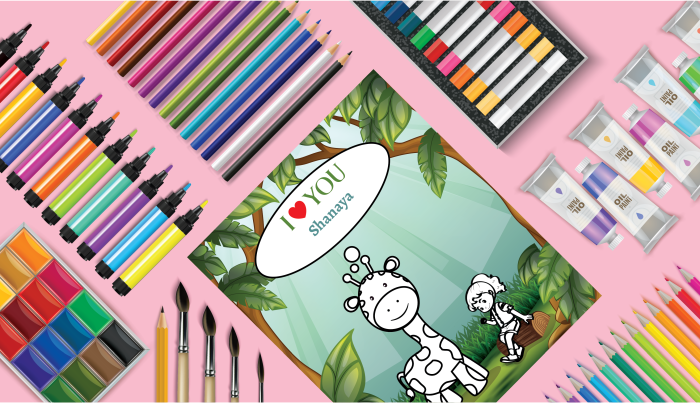 Expressing Through Colors with Kids' Coloring Kits