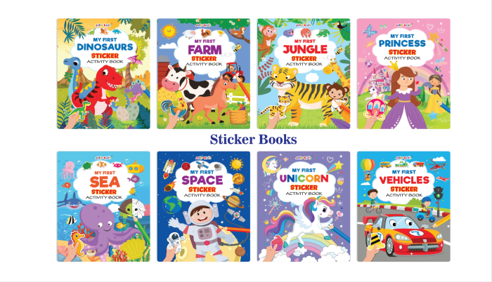 Unleash Your Child’s Imagination: 10 Sticker Books to Boost Creativity