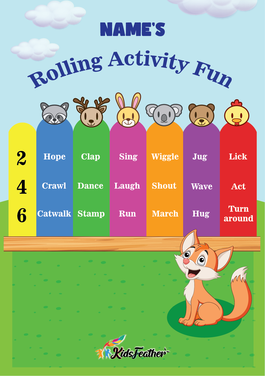 Rolling Activity Fun