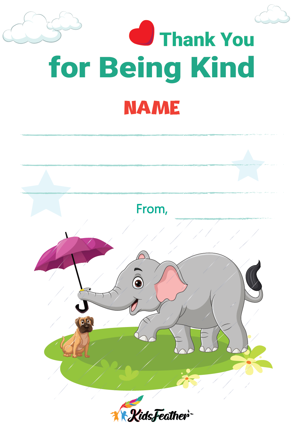 For Being Kind
