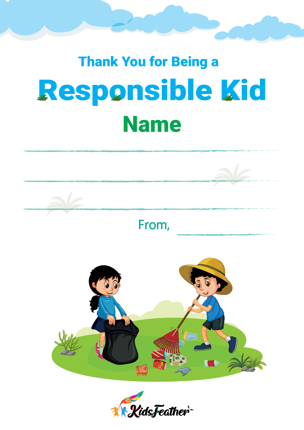 Resonsible Kid